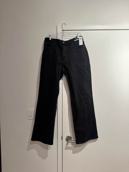 Abercrombie & Fitch Denim - Abercrombie & Fitch Black Bootcut Jeans Long